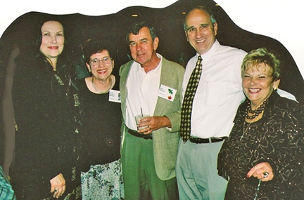 Janet Kosterman, Judi Weitzel and Ron Matelski, Wayne Kosterman and Kathy Kottal Sheehan