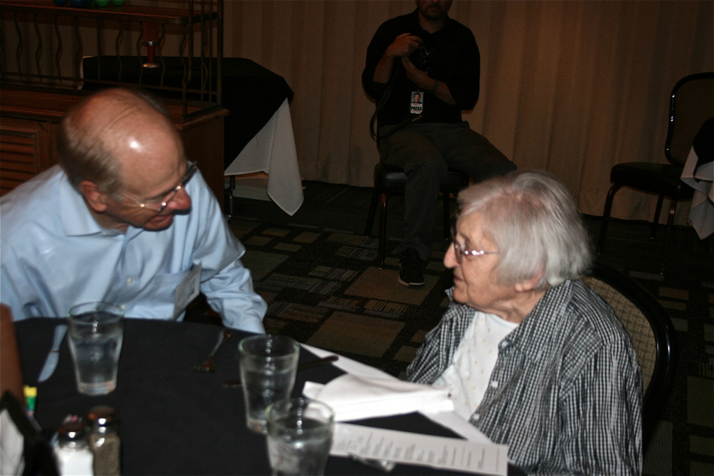 Gene Banucci (Scottsdale, AZ) with Mrs. Welch