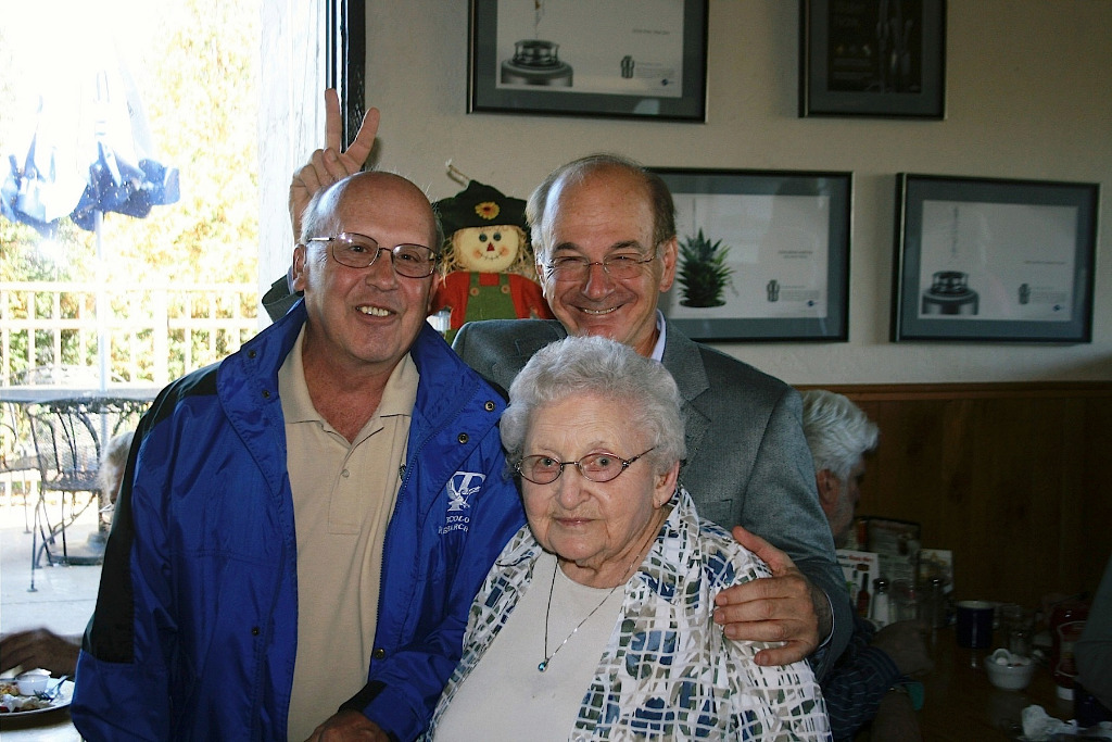 Henrietta and her two boys.....Still her favorites!