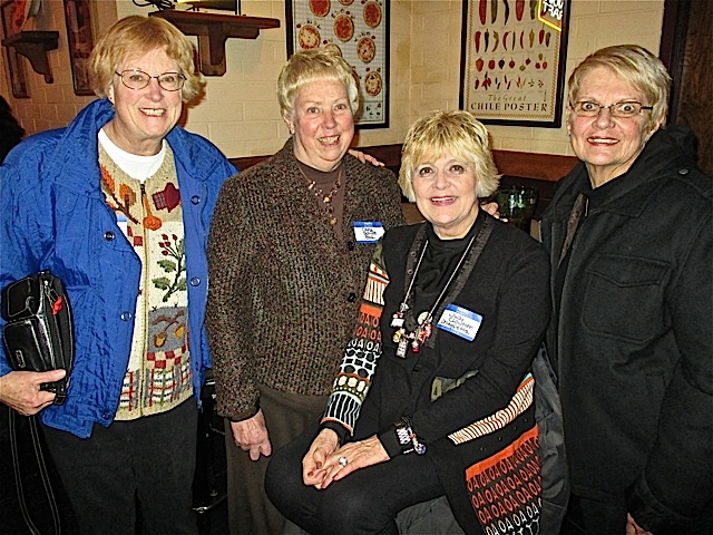 Judy Wilda Amundsen, Carol Schilke Boll, Judy Cloutier Chiappetta, Barb Griffith Eckert.