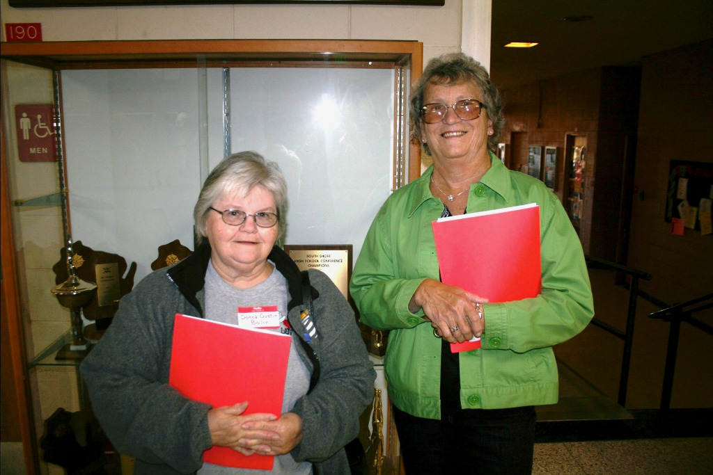 Donna Gustin (l) & Sylvia VanderLeest