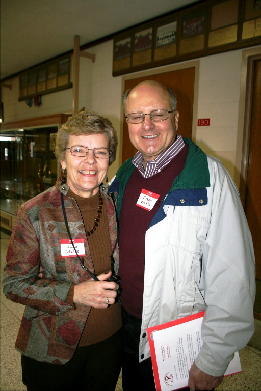 Glenn and Jane Watts, here from Yellow Springs, OH.