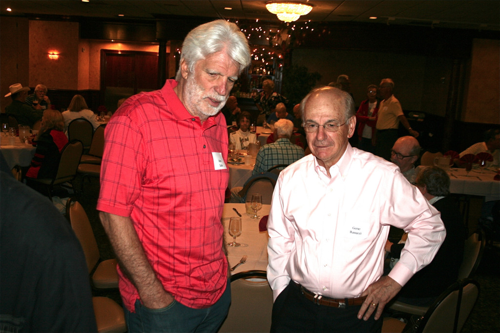 Al Sabo (l) with Gene Banucci