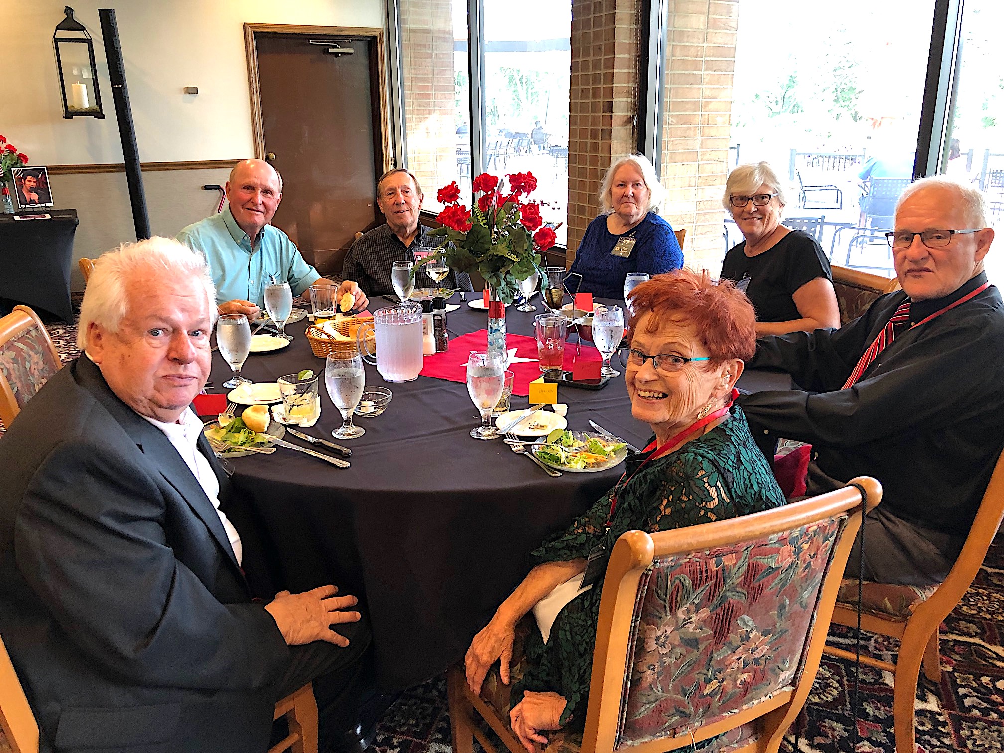 Pat Decker, Gene Christensen, Peter Lowe, Pam Lowe, Gayl Christensen, Marty and Donna Defatte